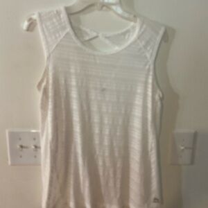 RBX White Sleeveless Tank Top Size S